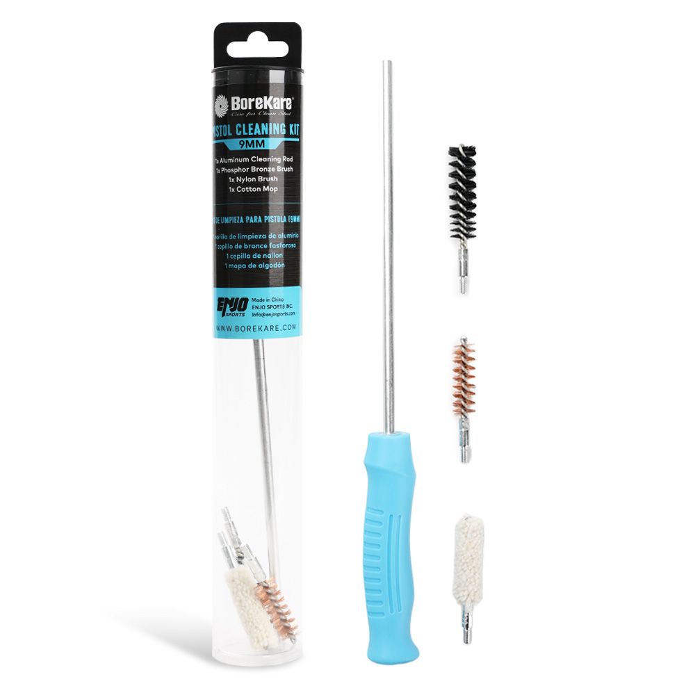 KPT01P.9MM | Plastic Tube Pistol Cleaning Kit (9mm)