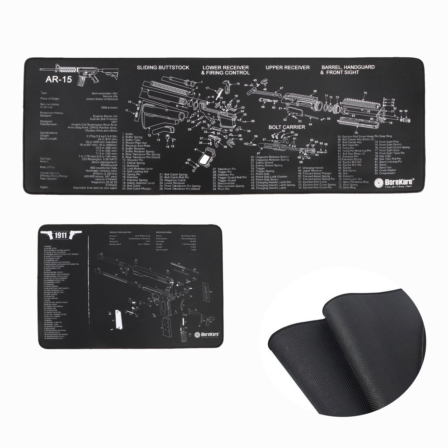 KCM01 | 12x36" Cleaning Mat