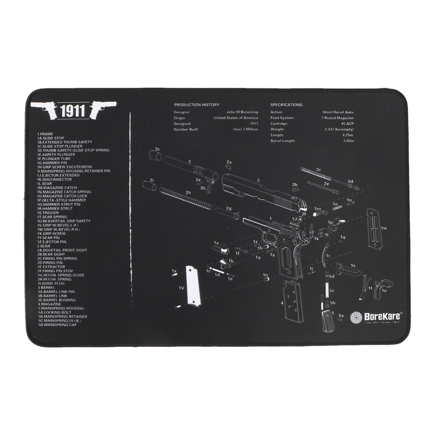 KCM02 | 11x18" Cleaning Mat